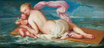 Galatea with a Putto by Giovanni Segala — digital art print download