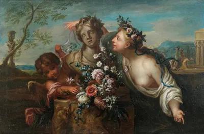 An Allegory of Spring by Игнацио Штерн — digital art print download
