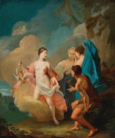 The Judgement of Paris by Иоганн Генрих Тишбейн старший — digital art print download