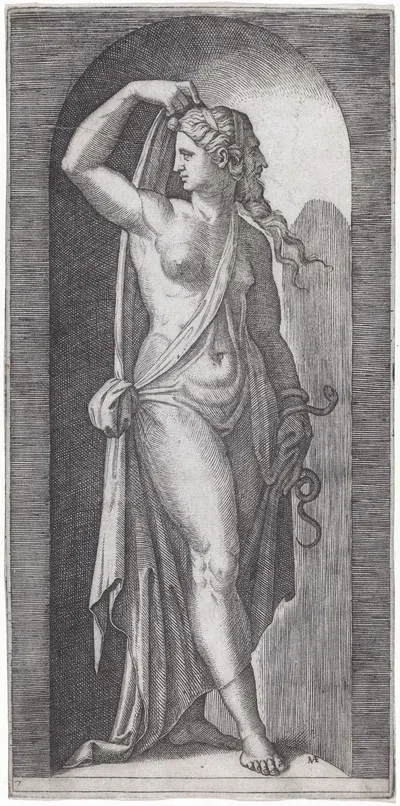 Prudence by Marcantonio Raimondi — digital art print download