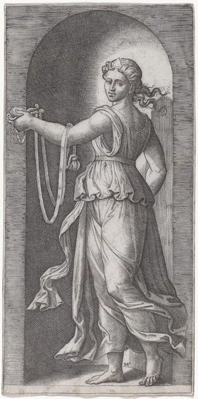 Temperance by Marcantonio Raimondi — digital art print download