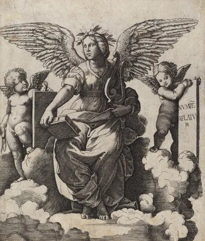 Poetry by Marcantonio Raimondi — digital art print download