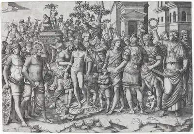 Triumph by Marcantonio Raimondi — digital art print download