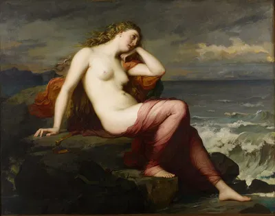 Calypso by Henri Lehmann, 1869 — digital art print download