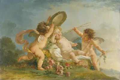 Awakening (Le réveil) by Hugues Taraval, 1781 — digital art print download