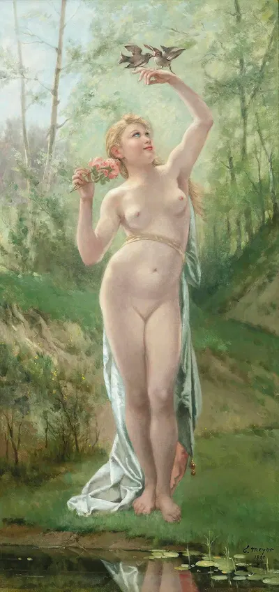 Venus by Эмиль Мейер, 1890 — digital art print download