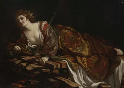 The Death Of Dido by Follower of Guercino — digital art print download