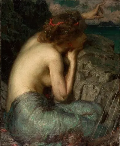 The Siren by Louis Loeb, 1904 — digital art print download