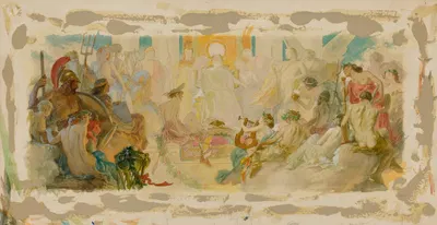 Conclave of the Gods by Louis Schaettle — digital art print download