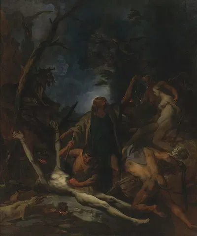 Witches At A Black Mass by Ottaviano Dandini — digital art print download