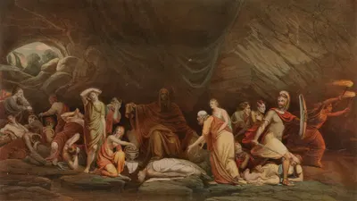 The Court Of Death by Rembrandt Peale — digital art print download