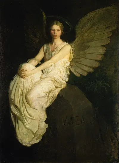 Stevenson Memorial by Abbott Handerson Thayer, 1903 — digital art print download