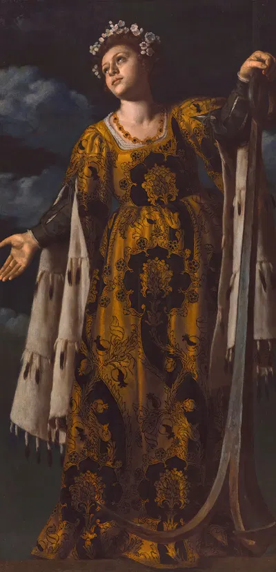 Allegory of Hope by Alessandro Turchi — digital art print download