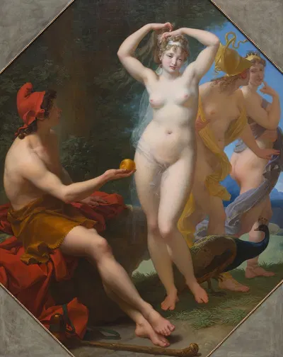 The Judgment of Paris by Жан-Батист Регно — digital art print download