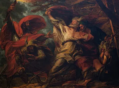 King Lear by Benjamin West — digital art print download