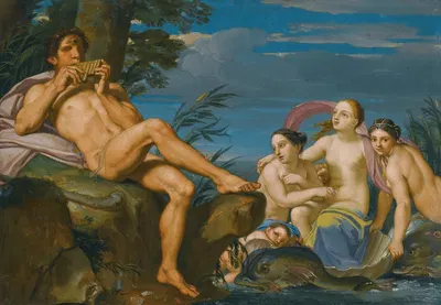 Polyphemus And Galatea by Болонская школа — digital art print download