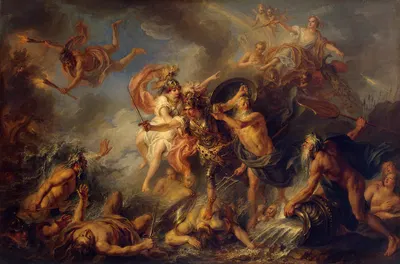 Fury Of Roland by Шарль-Антуан Койпель, 1737 — digital art print download