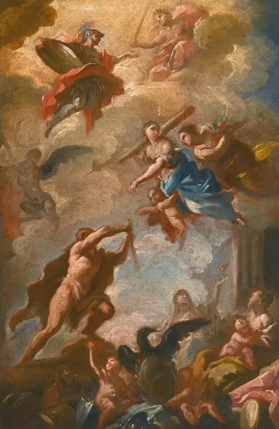The Triumph Of Hercules by Domenico Mondo — digital art print download