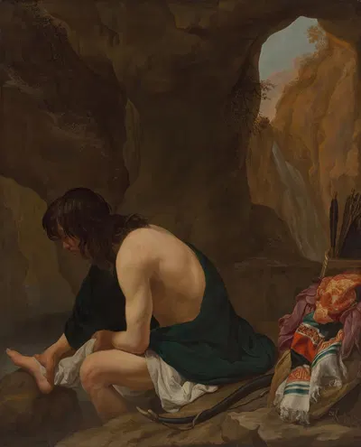 Philoctetes on Lemnos by Жерар ван Куйл, 1647 — digital art print download