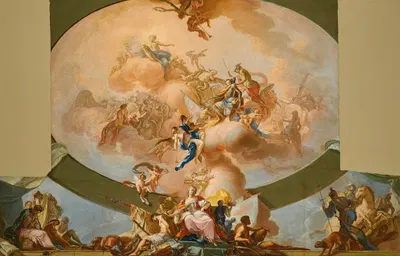 The Apotheosis Of The Heroes Of Antiquity by Giacinto Diana — digital art print download