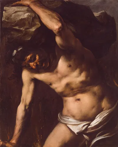 Sisyphus by Джованни Баттиста Лангетти — digital art print download