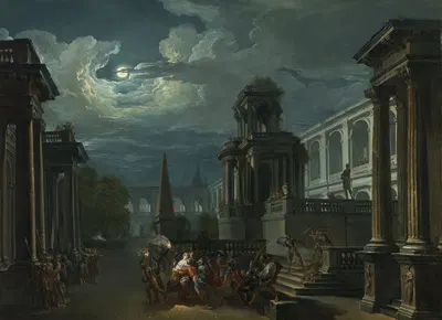 The Abduction Of Helen by Джованни Паоло Панино — digital art print download