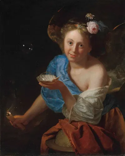 An allegory of Fortune by Godfried Schalcken — digital art print download