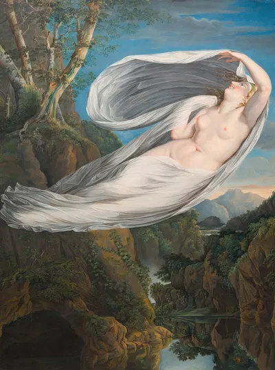 Echo Flying from Narcissus by Guy Head, 1795-1798 — digital art print download