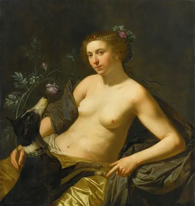 An Allegory Of The Sense Of Smell by Ян ван Бийлерт — digital art print download