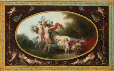 Sleeping Venus by Жан-Фредерик Шаль — digital art print download