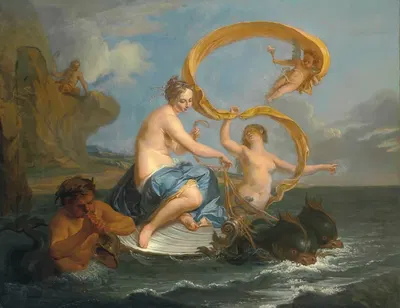 The Triumph of Galatea by Noël Nicolas Coypel — digital art print download