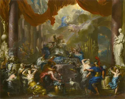 The Death of the Dido by Оттмар Эллигер Младший — digital art print download