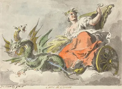 Carro di Cerere by Pietro de Angelis — digital art print download