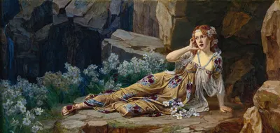Echo by Талбот Хьюз, 1900 — digital art print download