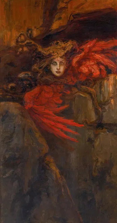 Medusa by Wilhelm Kotarbiński, 1903 — digital art print download