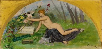 La Botanique by Ernest-Ange Duez, 1889-1892 — digital art print download