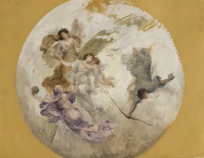 Allégorie by Франсуа Лафон, 1893 — digital art print download