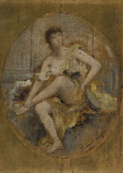 La danse by François Lafon, 1891 — digital art print download