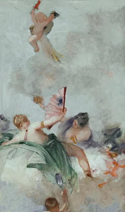 Les Parfums by Габриэль Ферье, 1889 — digital art print download