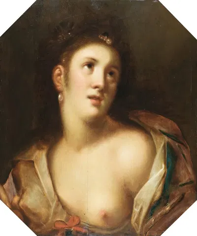Venus, or a young woman en deshabillé by Гортзиус Гельдорп — digital art print download