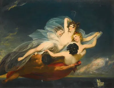 Hylas carried off by nymphs by Генри Ховард — digital art print download