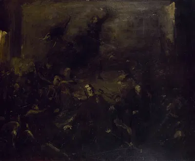Allégorie politique avec portrait de Victor Hugo by Жан-Батист Карпо, 1866 — digital art print download