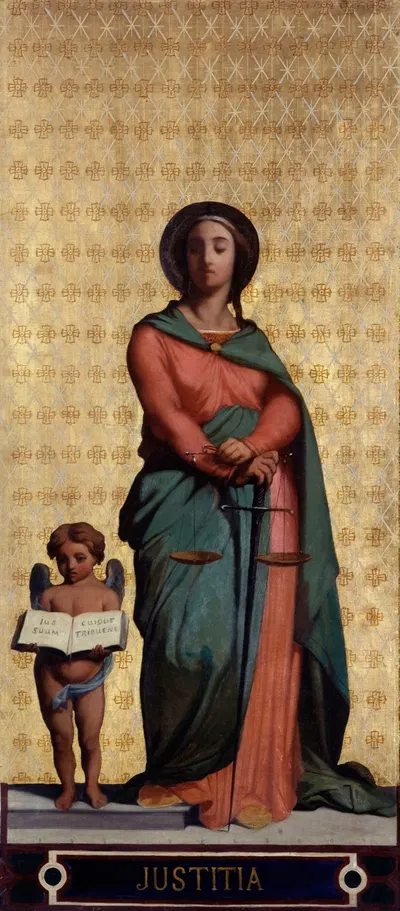 La Justice by Jean-François Brémond, 1843-1850 — digital art print download