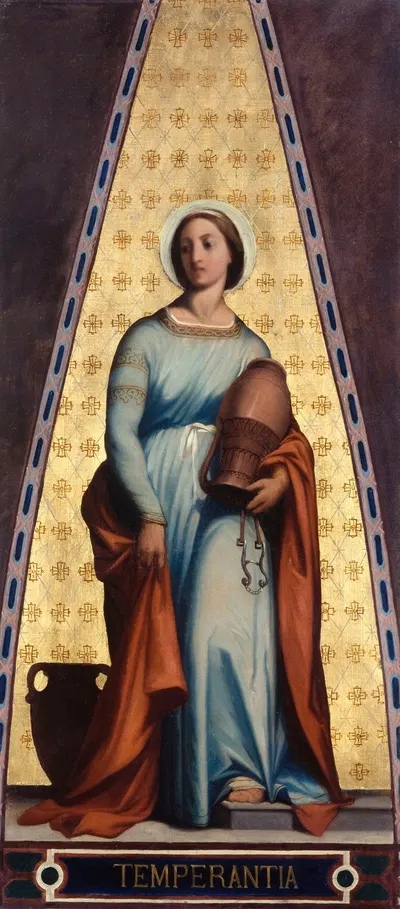 Temperantia by Jean-François Brémond, 1843 — digital art print download
