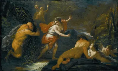 Pan and Syrinx by Paolo de Matteis — digital art print download