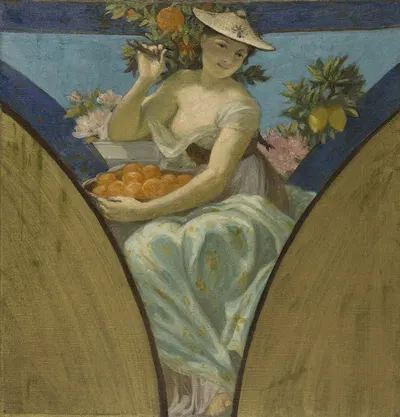 Nice by Paul Milliet, 1888-1893 — digital art print download