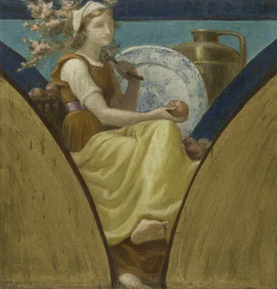 Normandie (Voussure) by Paul Milliet, 1888-1893 — digital art print download