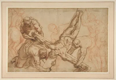 The Martyrdom of Saint Peter by Giovanni Battista Ricci, 1537–1627 — digital art print download