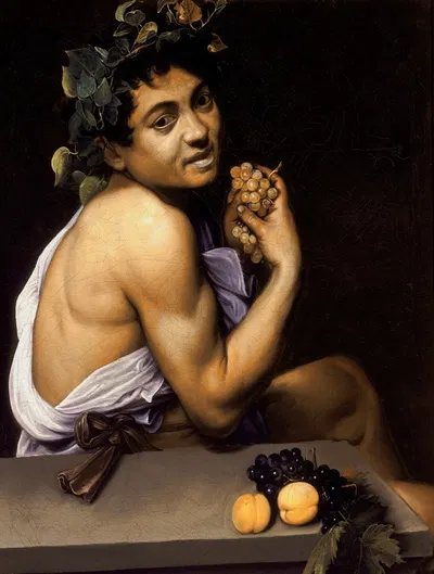 Young Sick Bacchus by Caravaggio — digital art print download