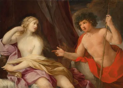 Bacchus and Ariadne by Giovanni Andrea Sirani — digital art print download
